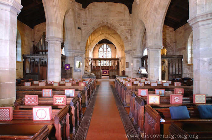 The nave of Tong Church